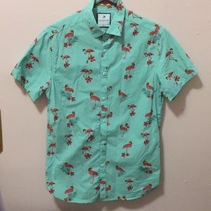 Flamingo button down